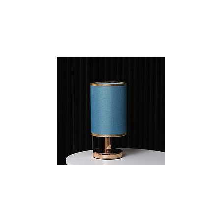 Lampe de chevet 29x12 cm en métal - Bleu