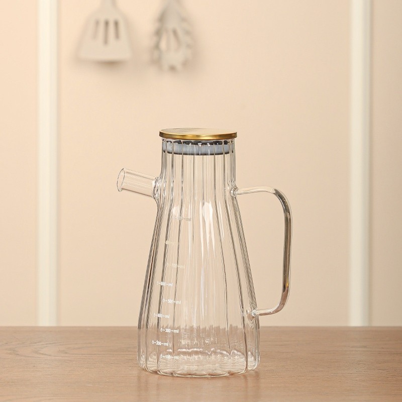 Huilier en Verre avec Bec Verseur 900ML