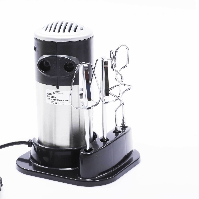 Batteur à Main Sans Fil - 3 Vitesses, Double Tête, Recharge USB, Support Inclus - Idéal Pour Pâtisserie - 9