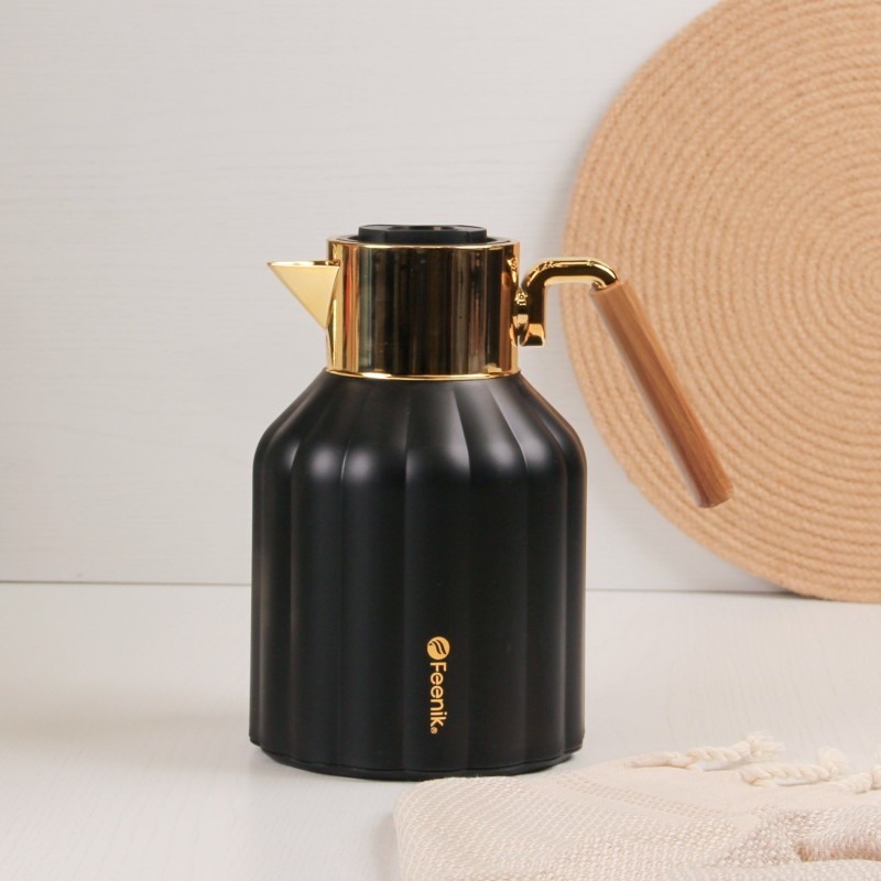 Thermos en plastique 1000ML - Noir