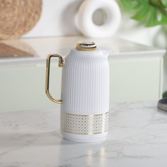 Thermos en plastique 1000ML - Blanc