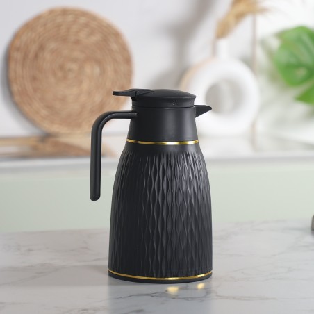 Thermos en plastique 1000ML - Noir