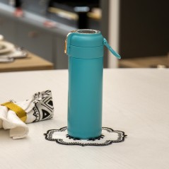 Thermos en Acier Inoxydable 380ML - Bleu