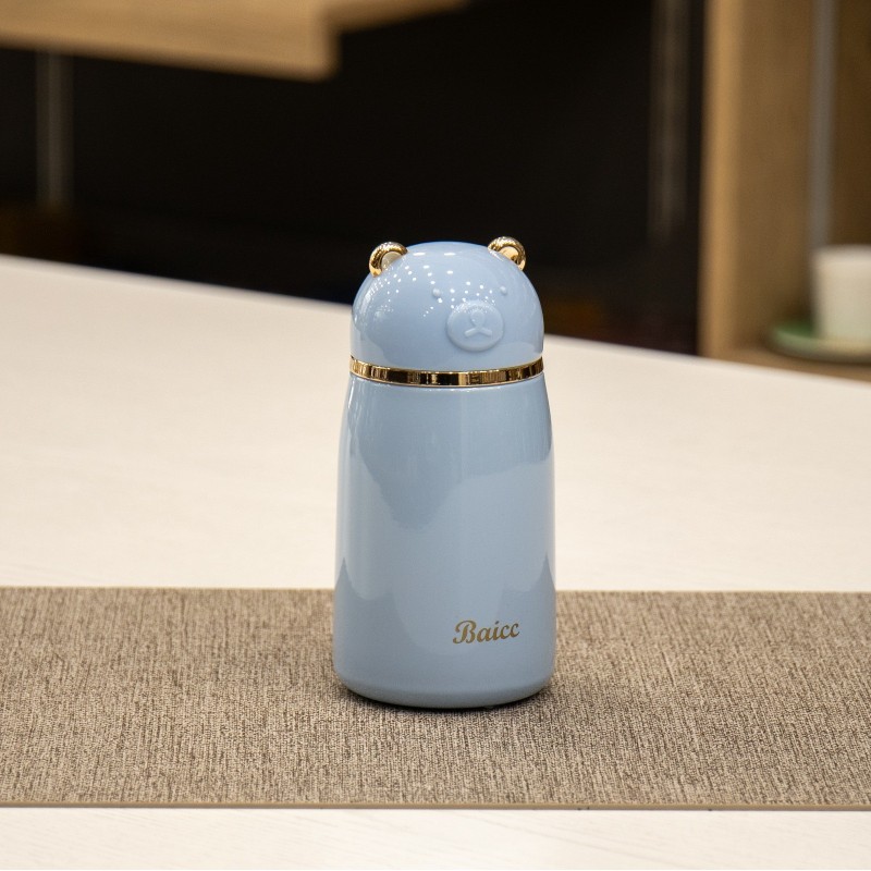 Thermos en Acier Inoxydable 380ML - Bleu