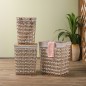 Set de 3 Paniers de Rangement en Rotin