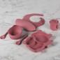 Set de Repas en Silicone pour Bébé en Silcone 6 Pièces