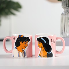 Lot de 2 Mugs Couple 350ML en Céramique