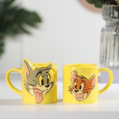 Lot de 2 Mugs Couple 350ML en Céramique