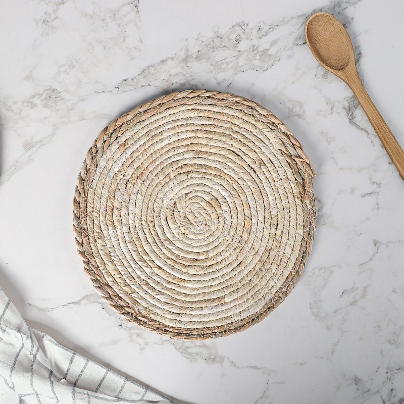 Set de Table Rond en Rotin 29 cm