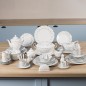 Service à Table en Porcelaine 72 Pièces