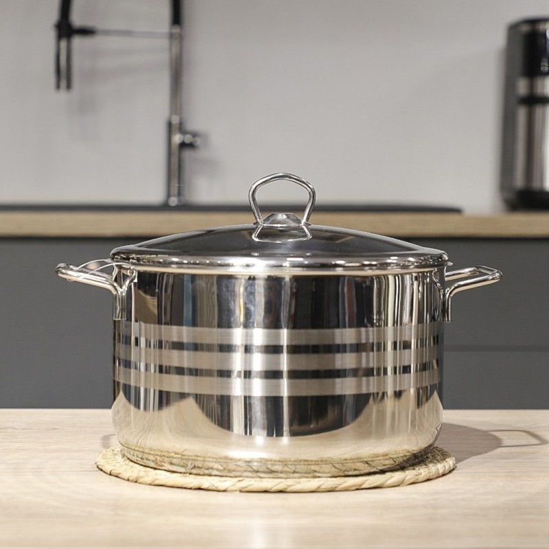 Faitout 24 cm en Inox 18/10 - Karkmos