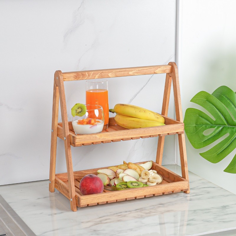 Serviteur Petit Déjeuner en Bois