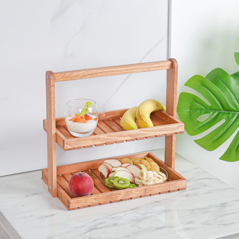 Serviteur Petit Déjeuner en Bois