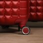 Série de 3 Valises en ABS Rouge - ABM
