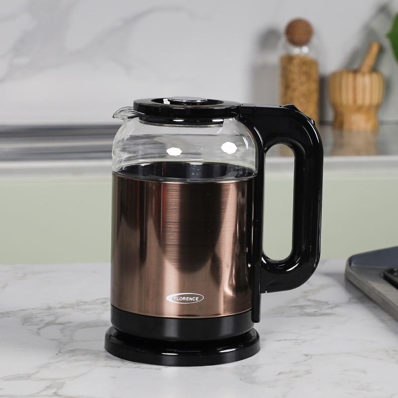 Bouilloire Électrique 1500W 2L Florence Bronze HK-415 Bouilloire Électrique 1500W 2L Florence Bronze HK-415
