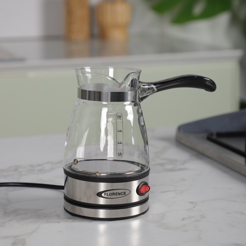 Cafetière à Café Turc 600W 0,5L - Florence HK-426