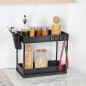Étagère de Rangement Cuisine à 2 Niveaux en plastique Étagère de Rangement Cuisine à 2 Niveaux en plastique
