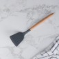 Cuillère à Spaghetti en Silicone avec Manche en Bois