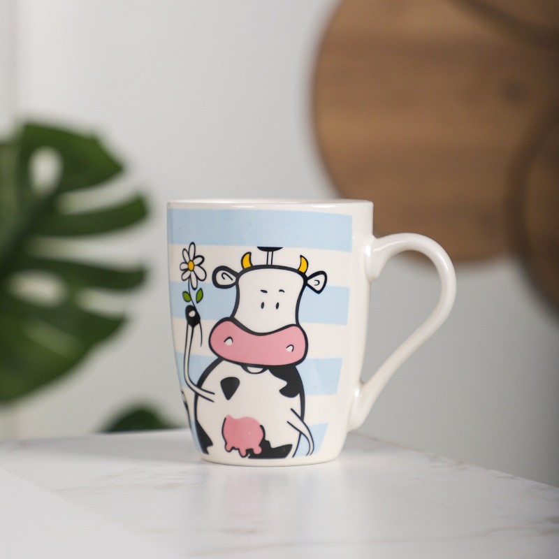 Mug à Café en Céramique 350ML Bleu