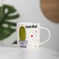 Mug à Café en Céramique 350ML Motif Cactus