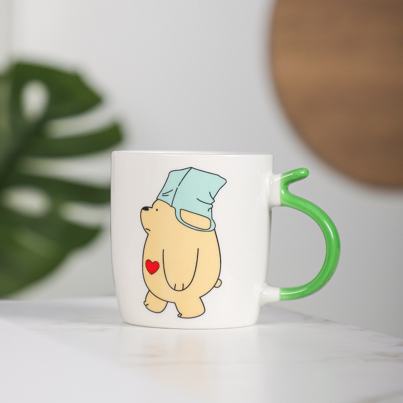 Mug à Café en Céramique 300ML Motif Ourson