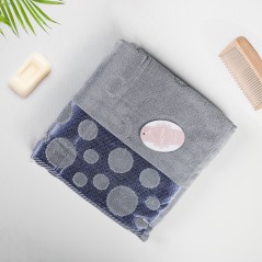 Serviette de Visage 50×90 cm Bleu - Moya