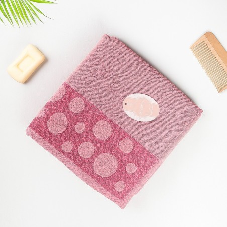 Serviette de Visage 50×90 cm Rose - Moya