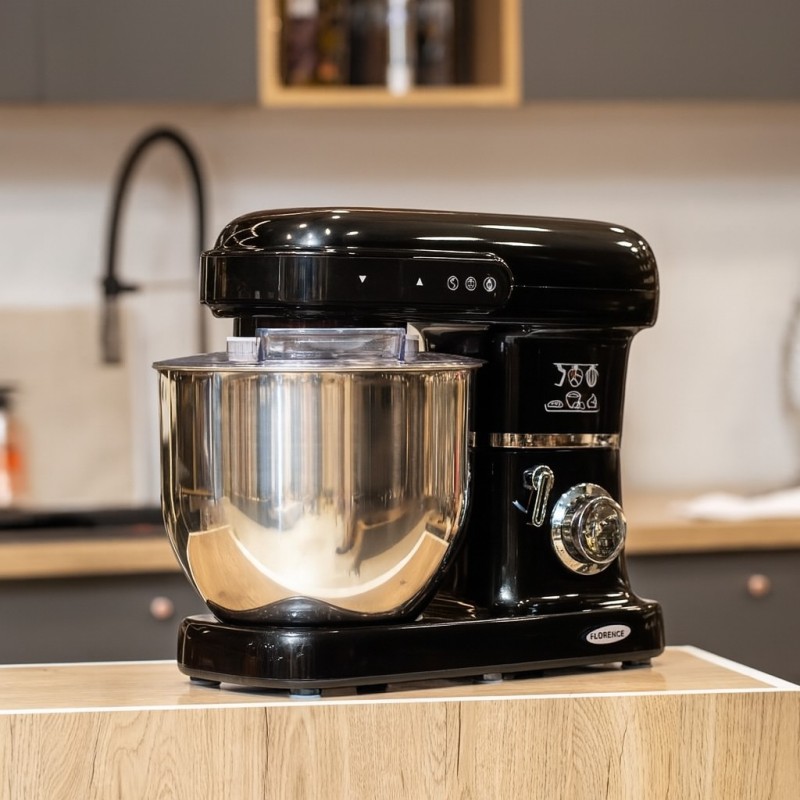 Robot Pétrin 10L 2200W Noir - Florence SMA02