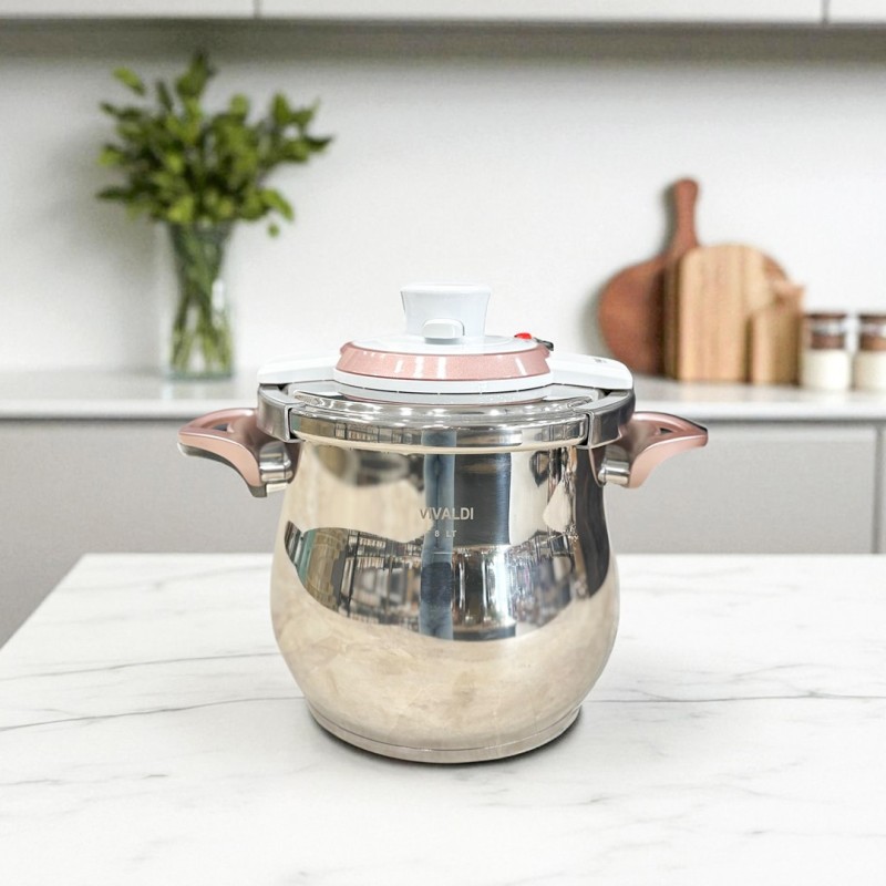 Cocotte-Minute  8L Inox 18/10 - Vivaldi