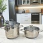 Set Cocotte Minute 6L et Faitout 3L Inox 18/10 – Korkmaz Set Cocotte Minute 6L et Faitout 3L Inox 18/10 – Korkmaz