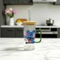 Mug en Verre Stitch avec Paille