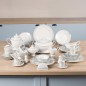 Service à Table en Porcelaine 72 Pièces