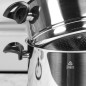 Couscoussier 8L 24 cm Inox 18/10  avec Manche Noir – Falez