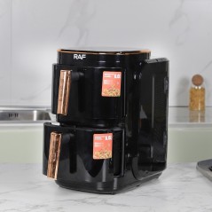 Air Fryer Double Panier 2x6 Litres 2400W - RAF R-5396