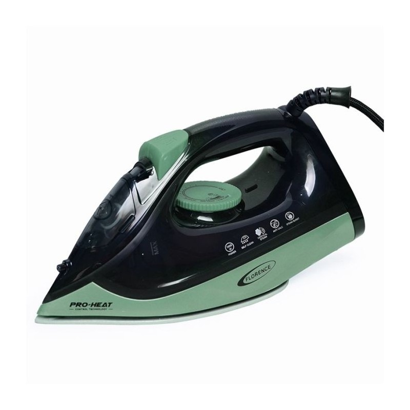 Fer à Repasser 1600W Vert - Florence HK424
